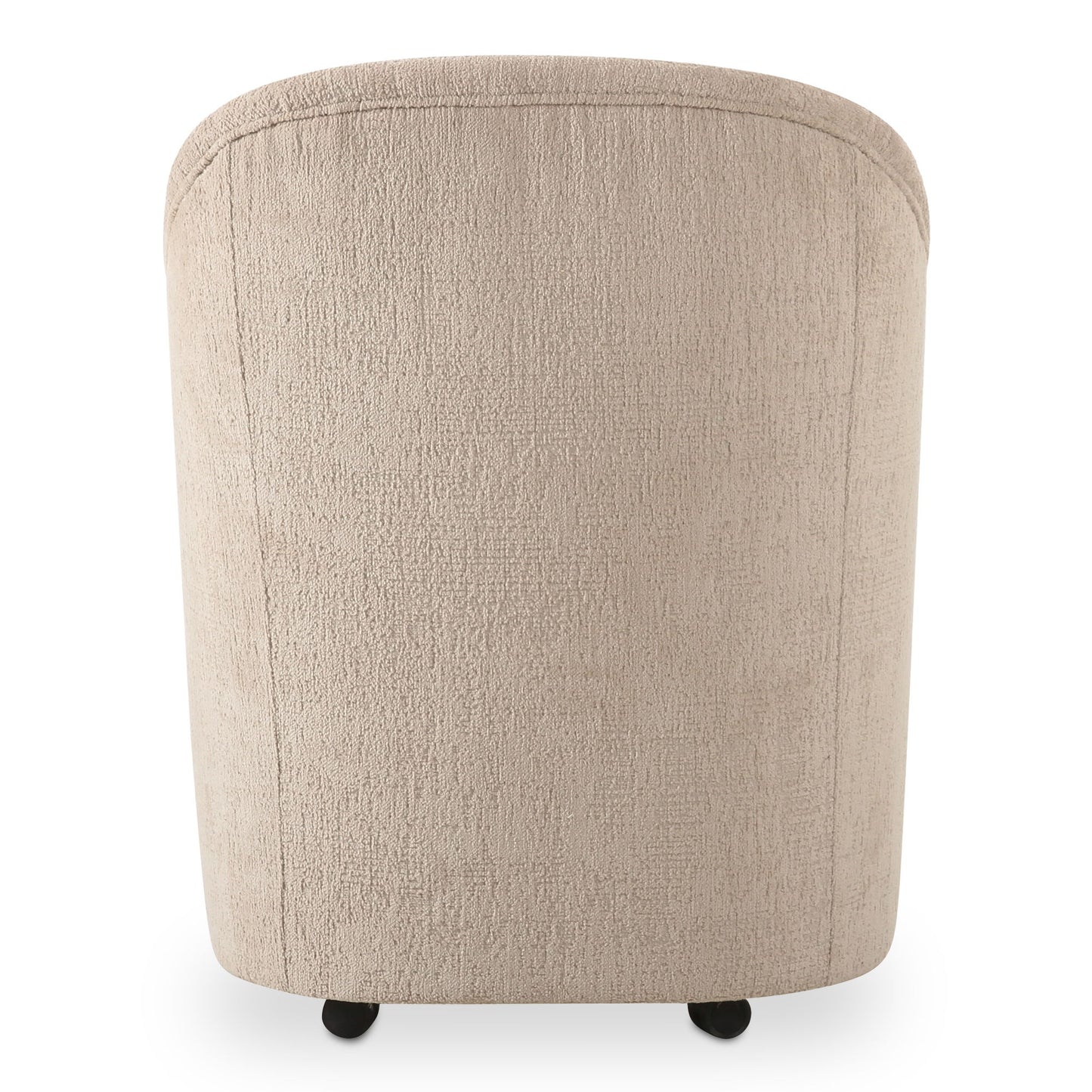 Drava - Rolling Dining Chair - Beige