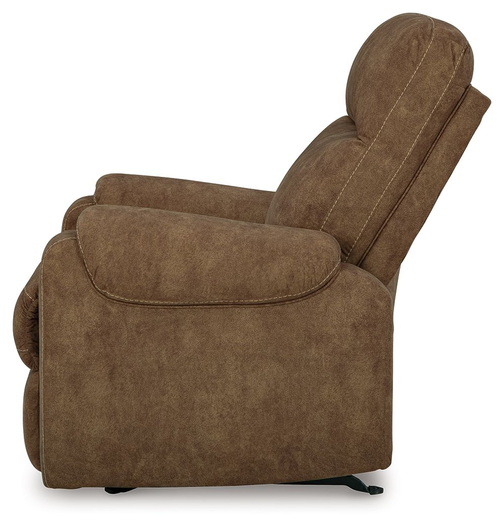 Edenwold - Brindle - Rocker Recliner - Faux Leather