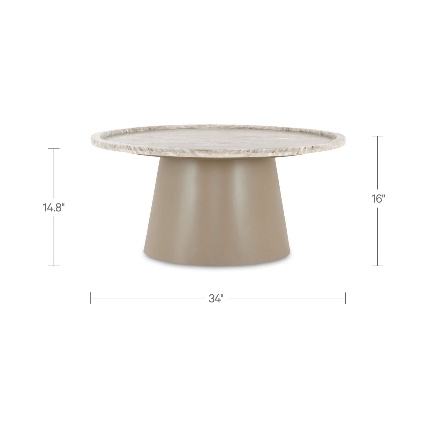 Kimberley - Coffee Table - Gray