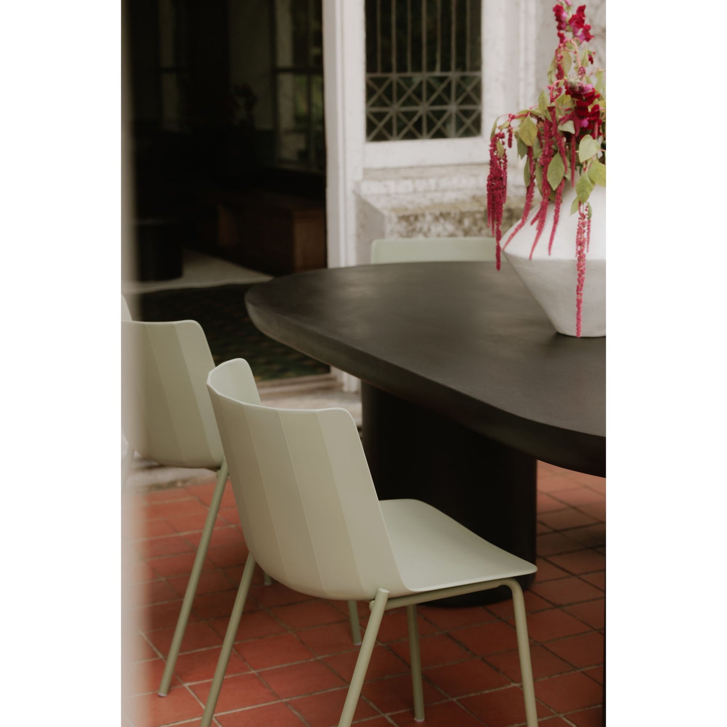 Silla - Outdoor Dining Chair (Set of 2) - Sage Green