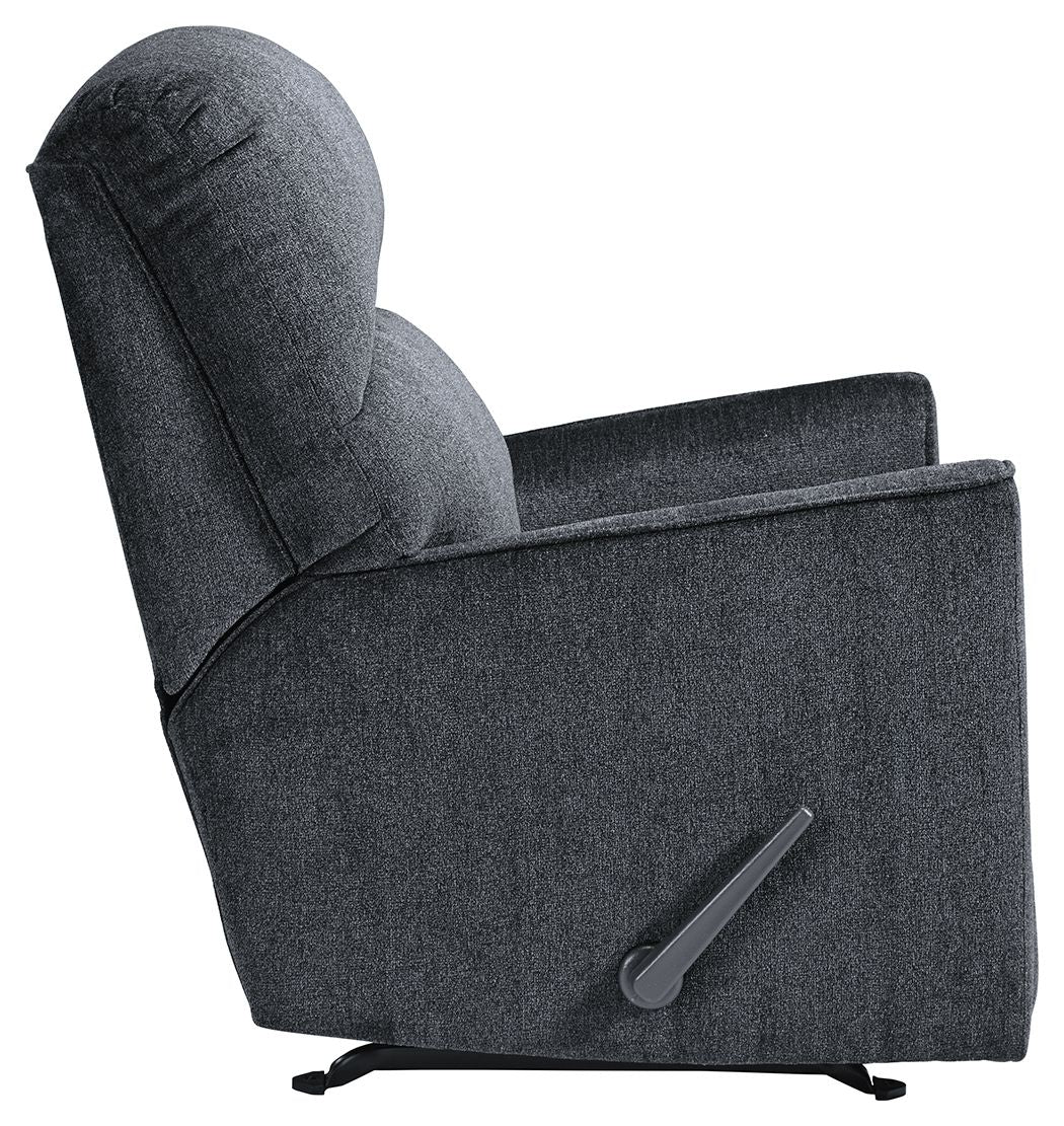 Altari - Slate - Rocker Recliner - Fabric