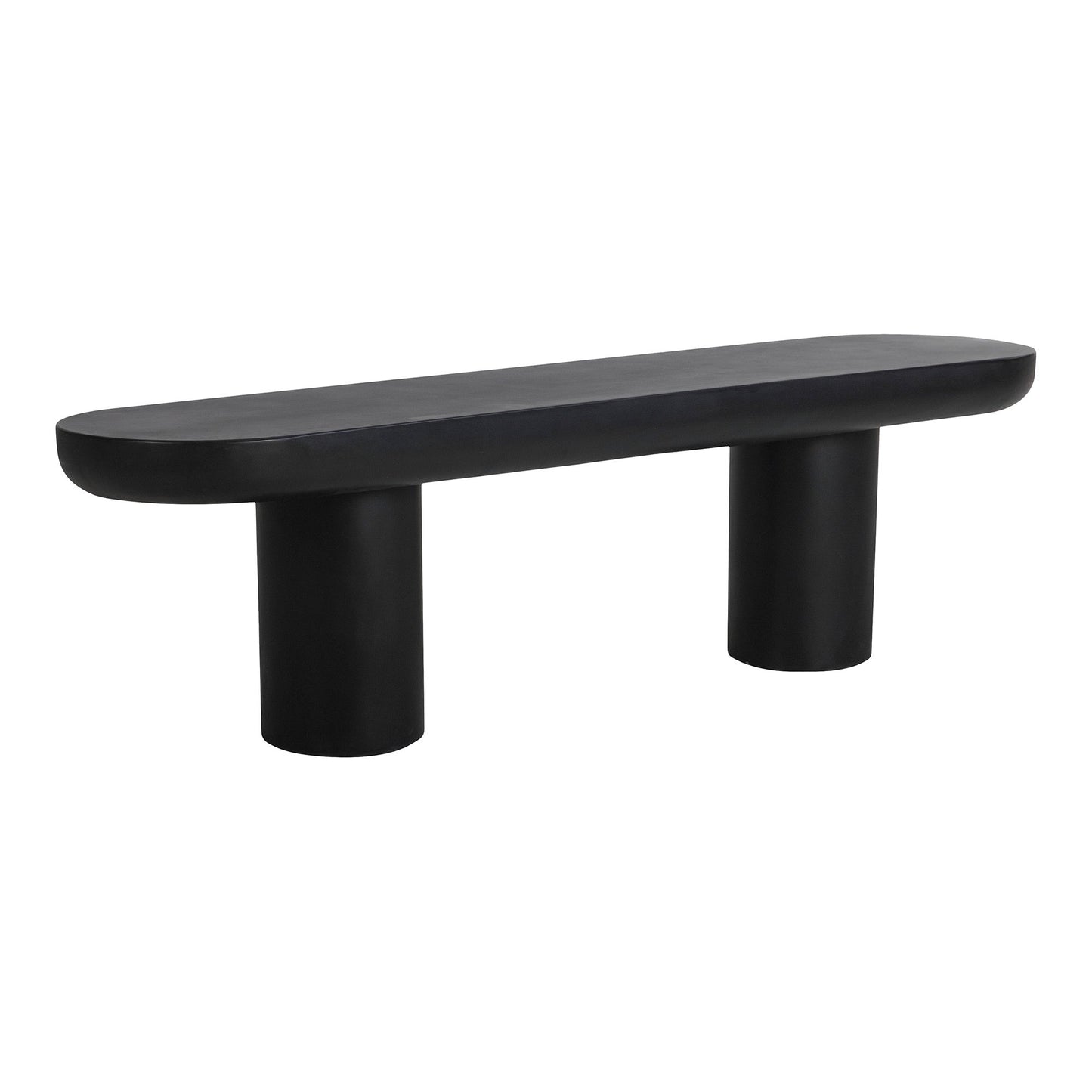 Rocca - Bench Concrete - Black