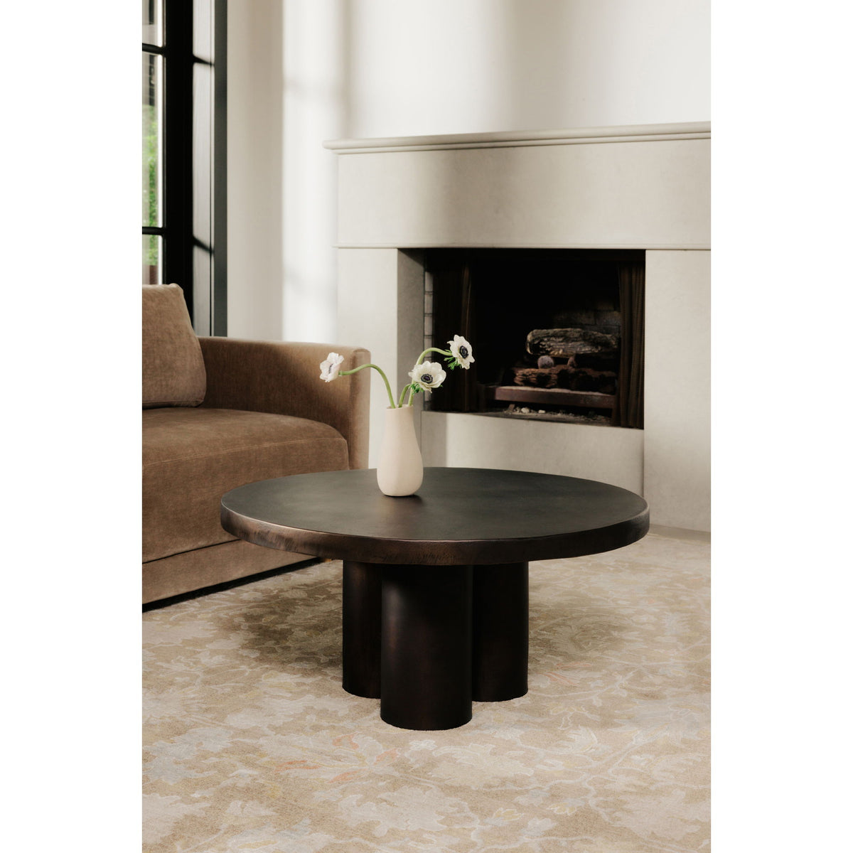 Logan - Outdoor Coffee Table - Black