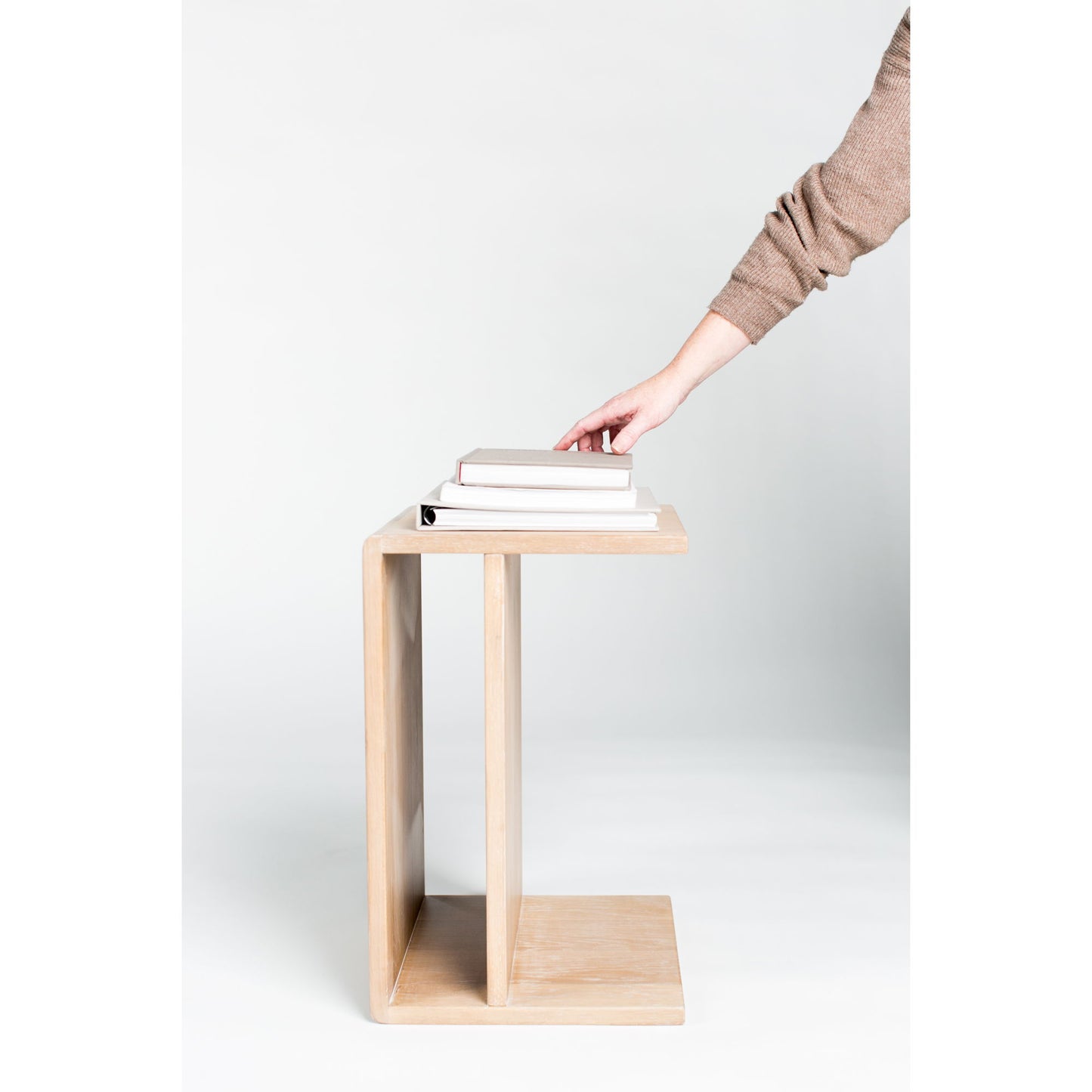Hiroki - Accent Table - White Oak