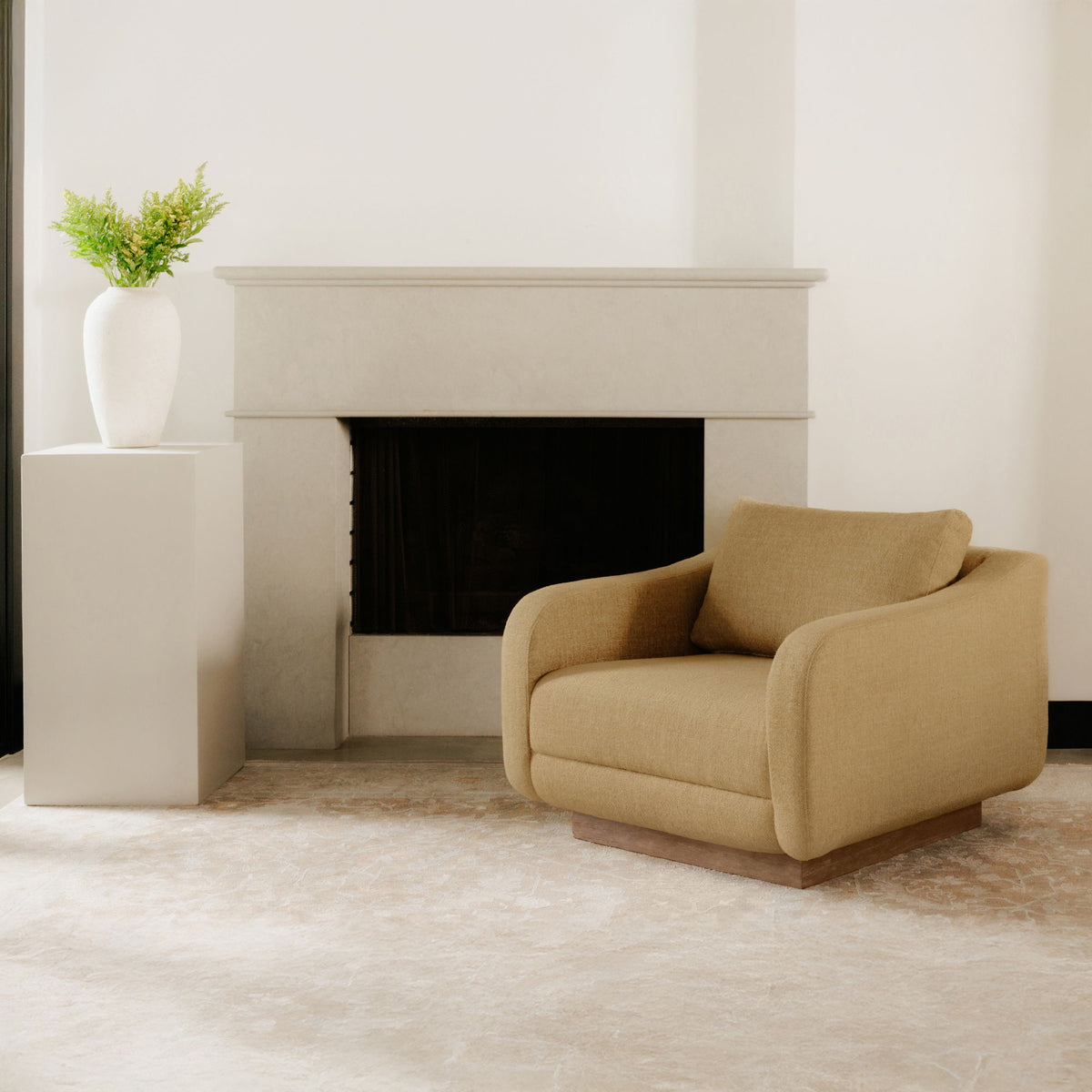 Keane - Accent Chair - Ochre