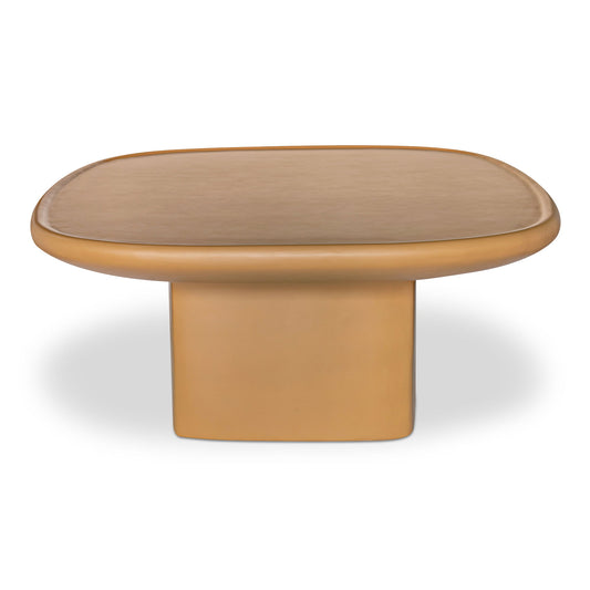 Manon - Outdoor Coffee Table - Deep Yellow