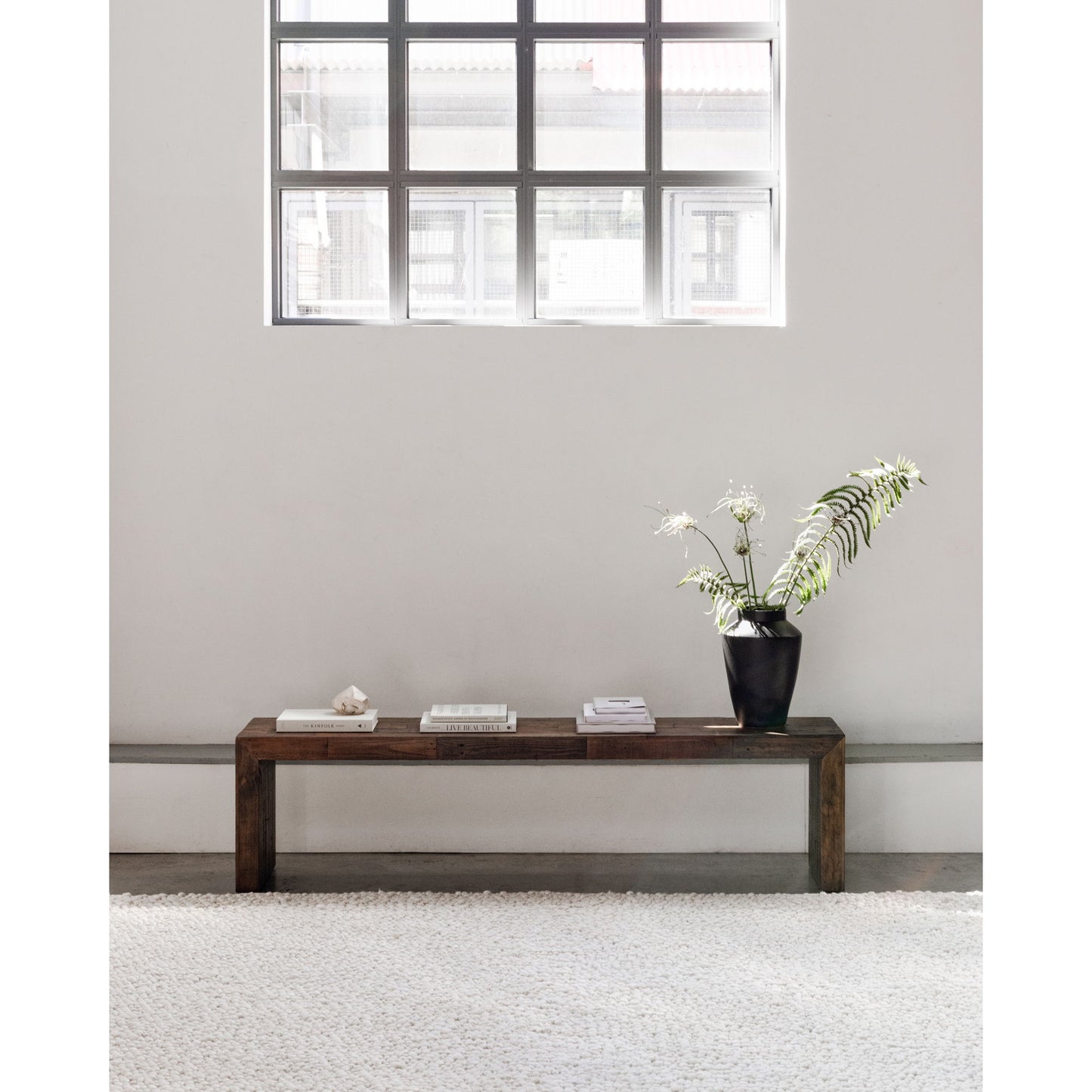 Vintage - Large Bench - Light Brown