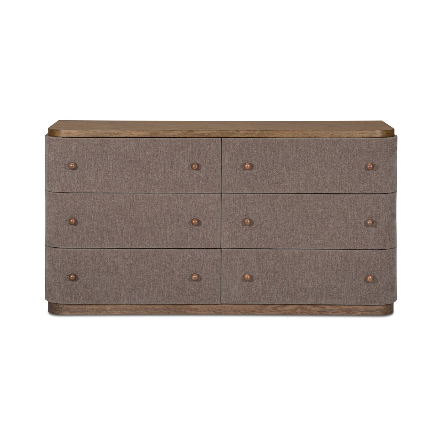Simone - 6 Drawer Dresser - Brown