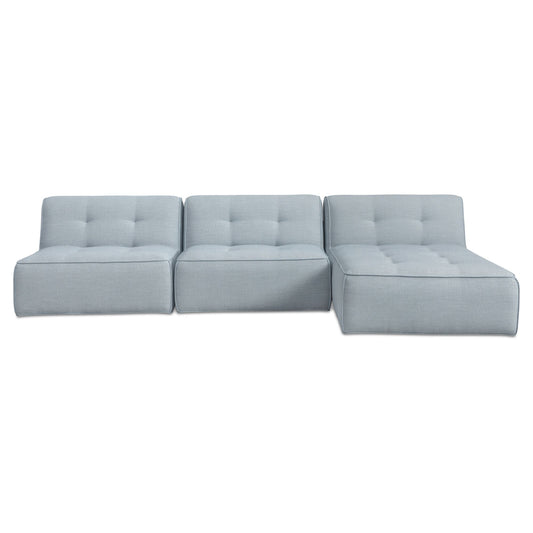 Sunseeker - 3 Piece Outdoor Lounge - Light Blue