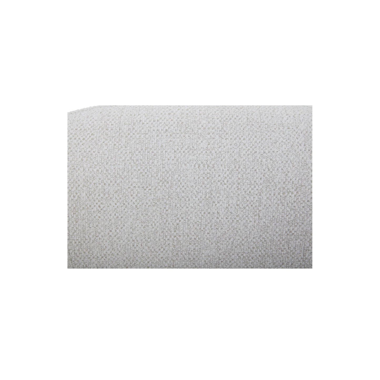 Sandy - Fabric Rolling Dining Chair - Off White