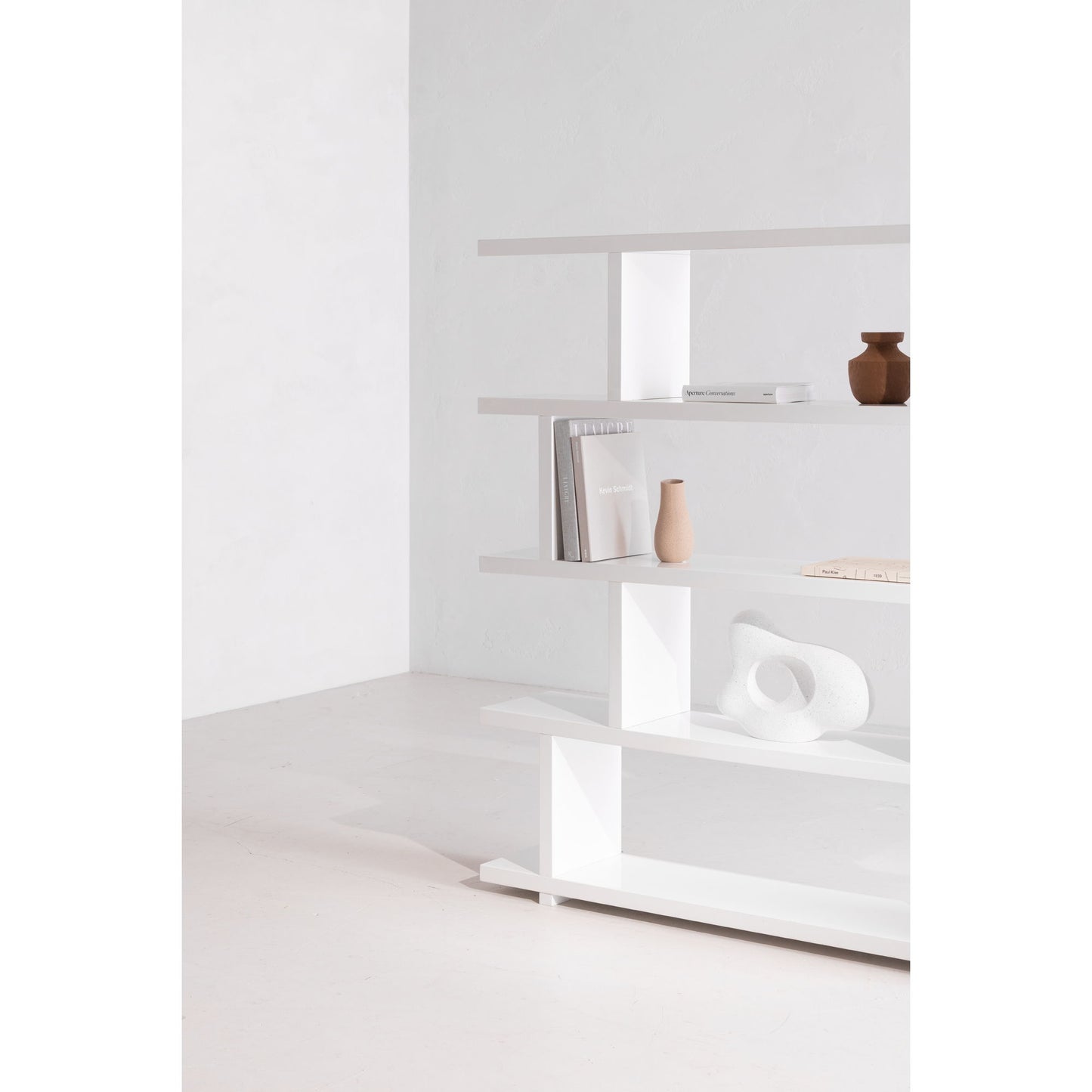 Miri - Large Shelf - White