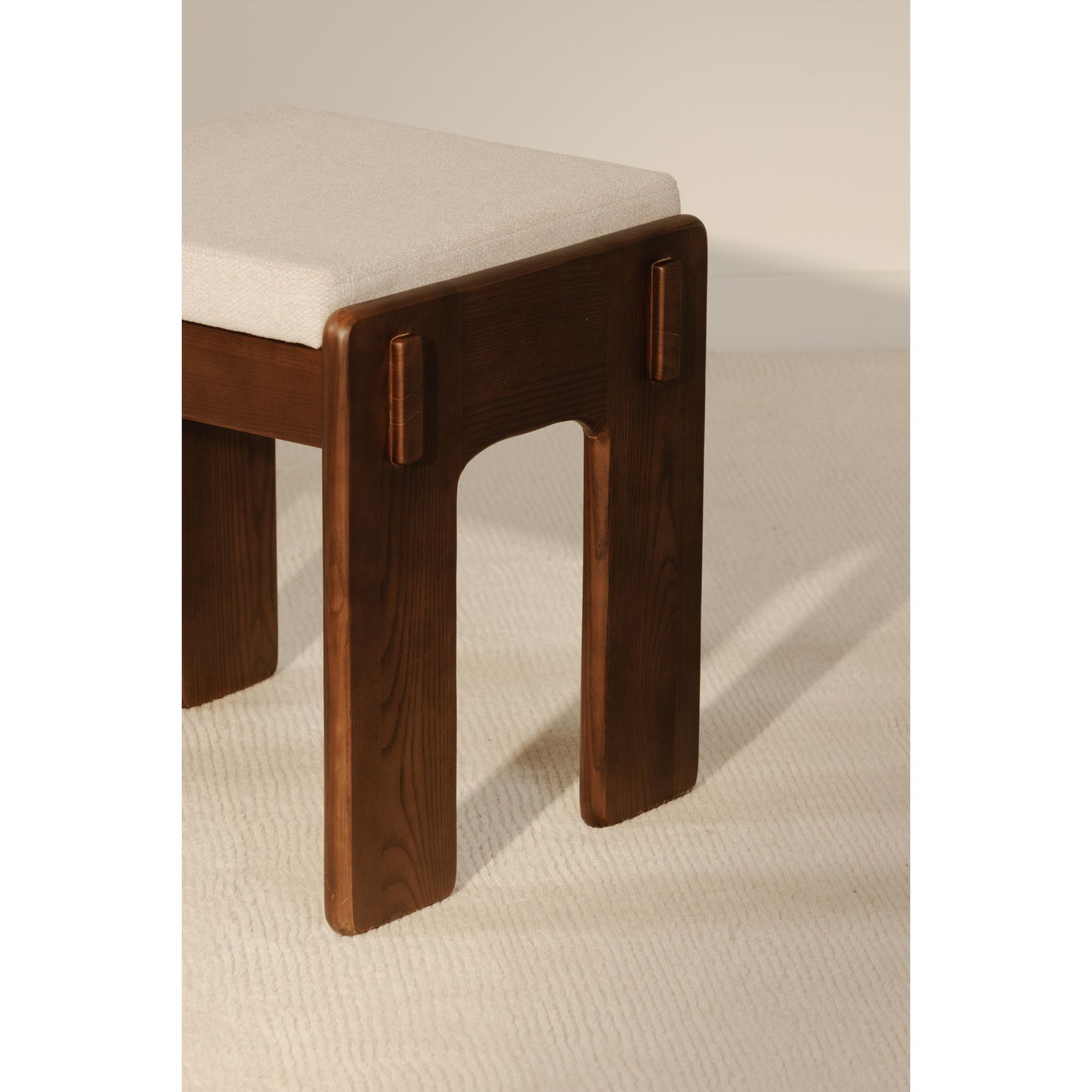Ashby - Counter Stool - Beige - White
