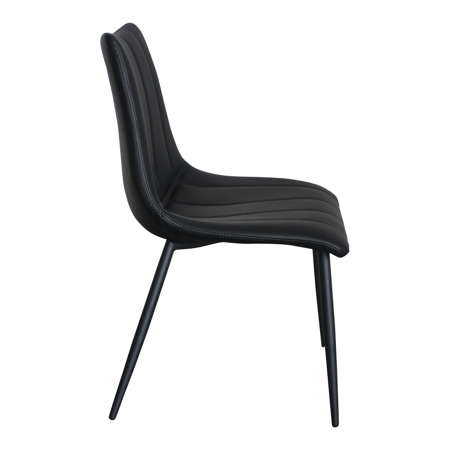 Alibi - Dining Chair (Set of 2) - Matte Black
