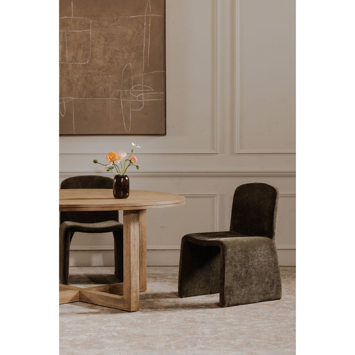 Joel - Dining Table - Light Brown