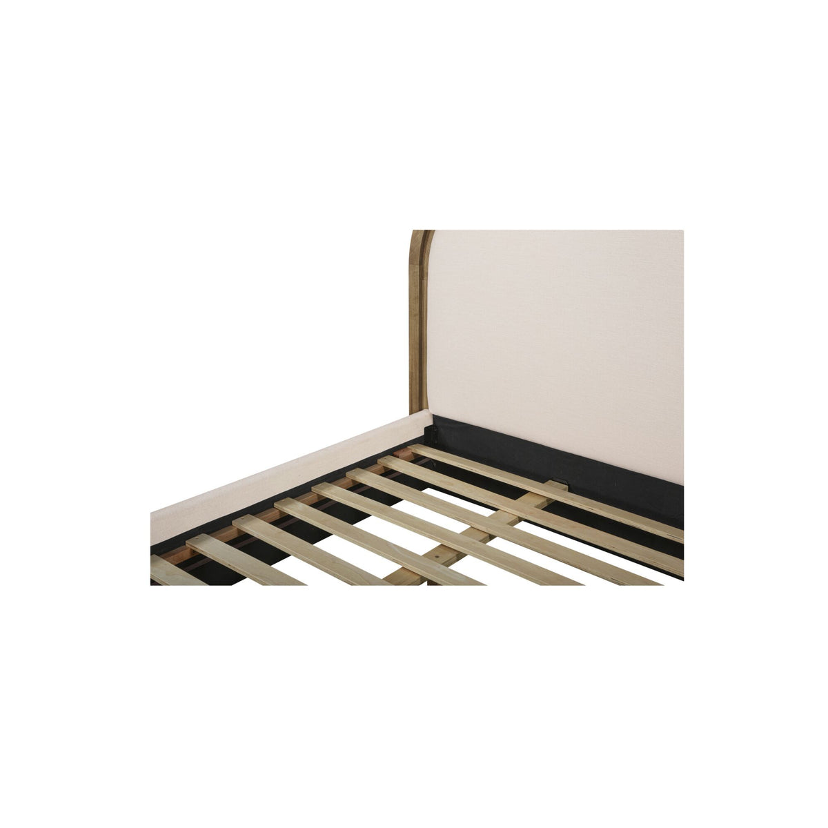 Camilla - Queen Bed - Oat / White / Beige