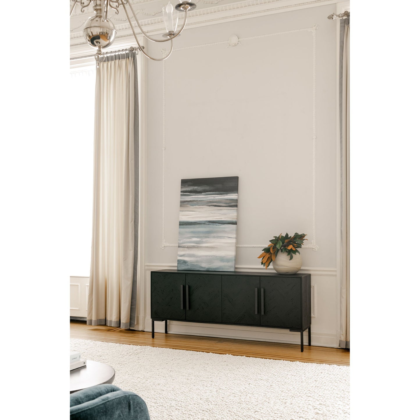 Fishbone - Sideboard - Black