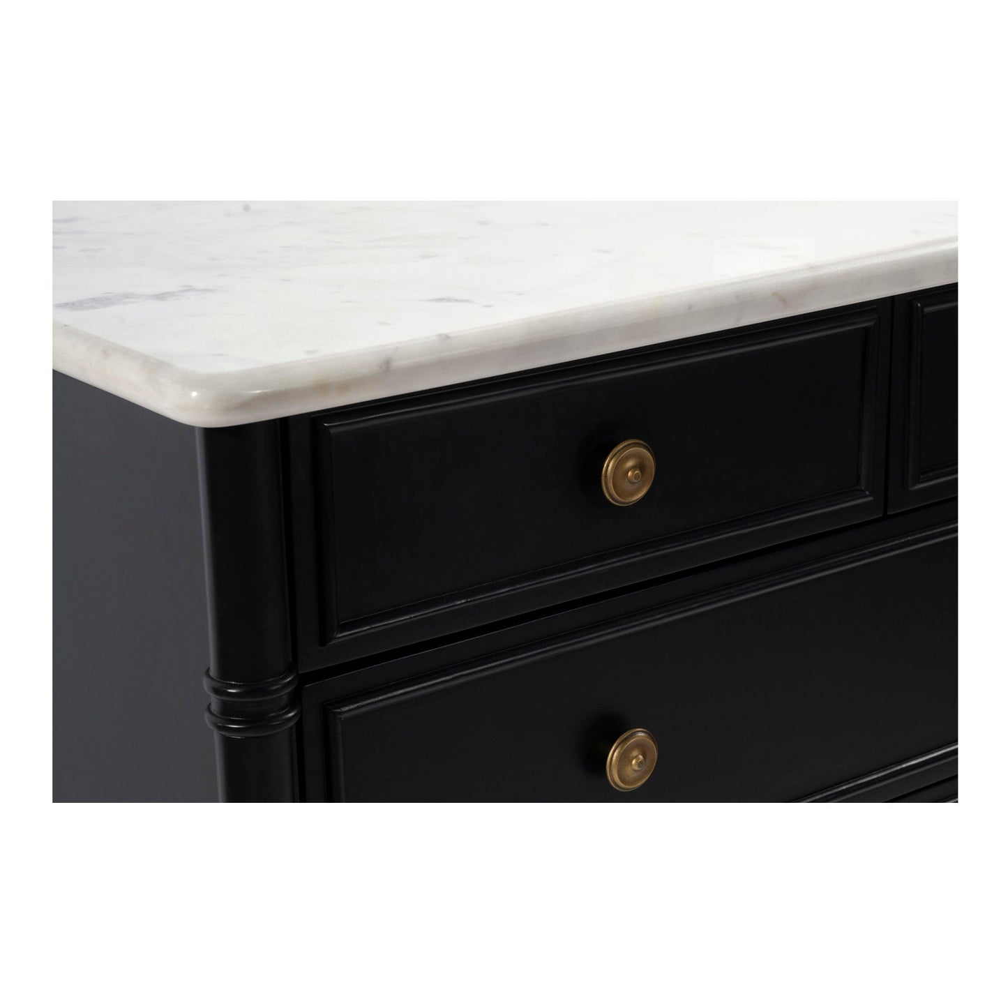 Eleanor - 5 Drawer Chest - Black