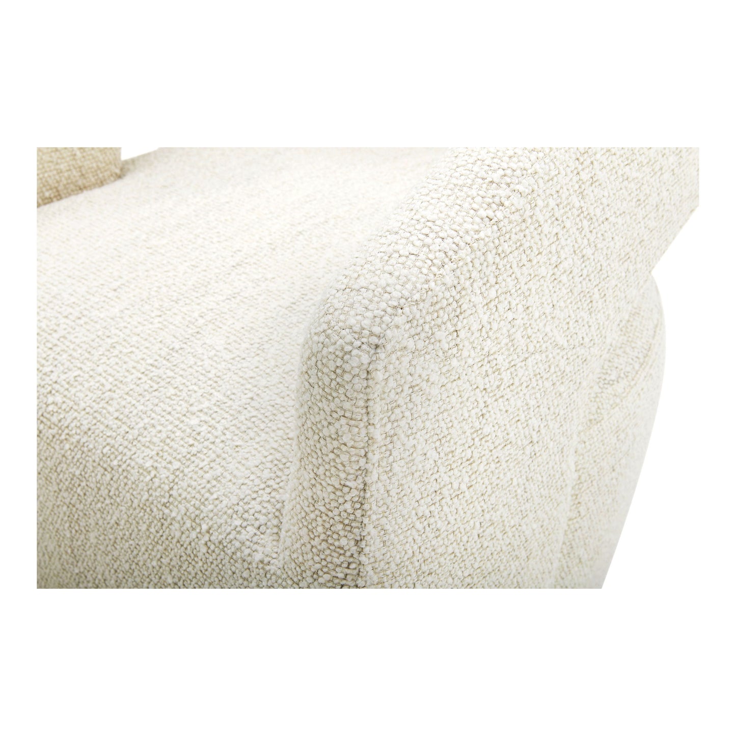 Barrow - Rolling Dining Room Chair - White Mist