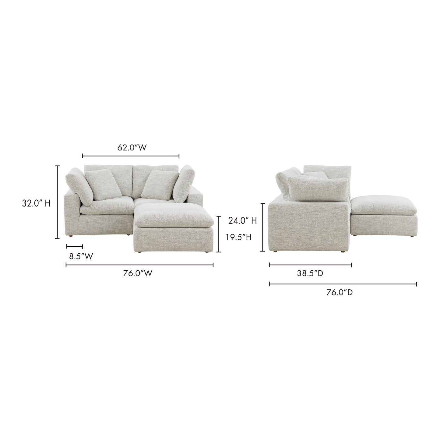 Terra - Condo Nook Modular Sectional