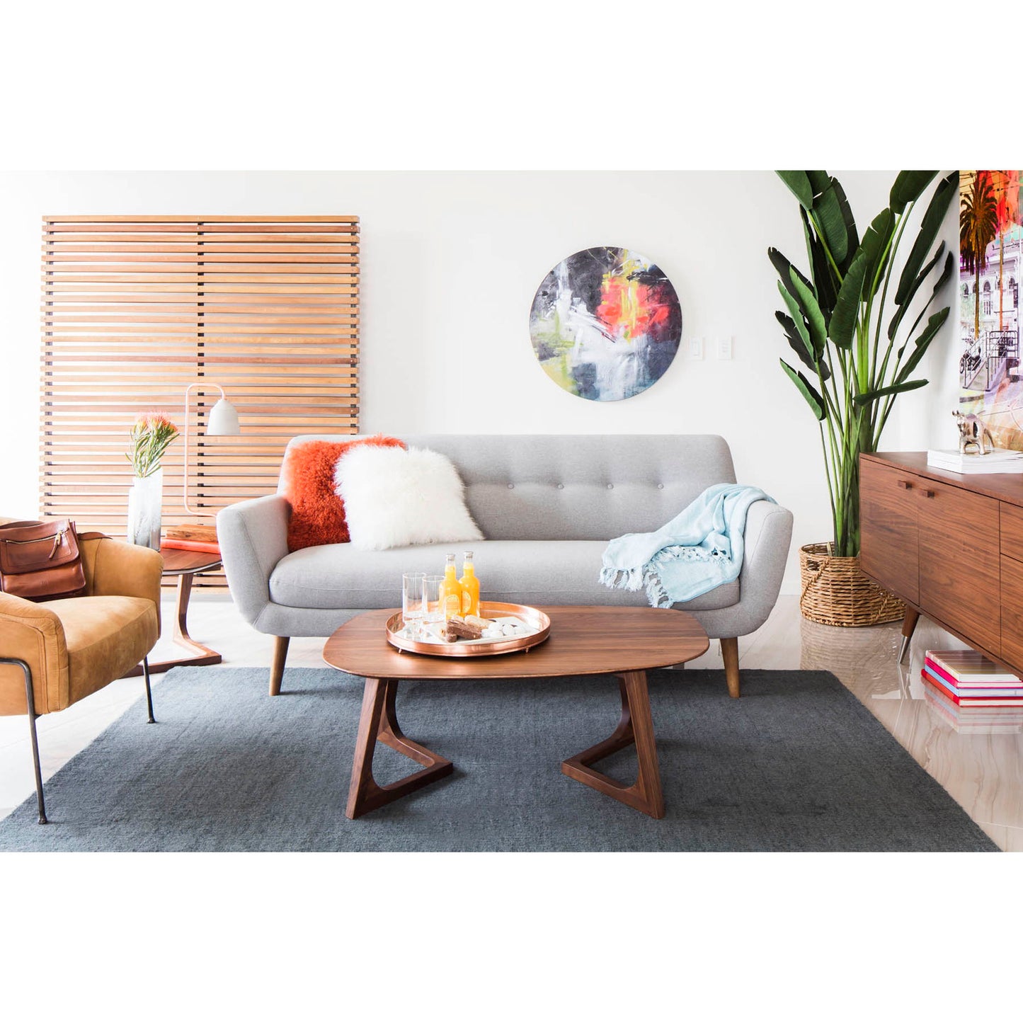 Godenza - Small Coffee Table - Natural Walnut