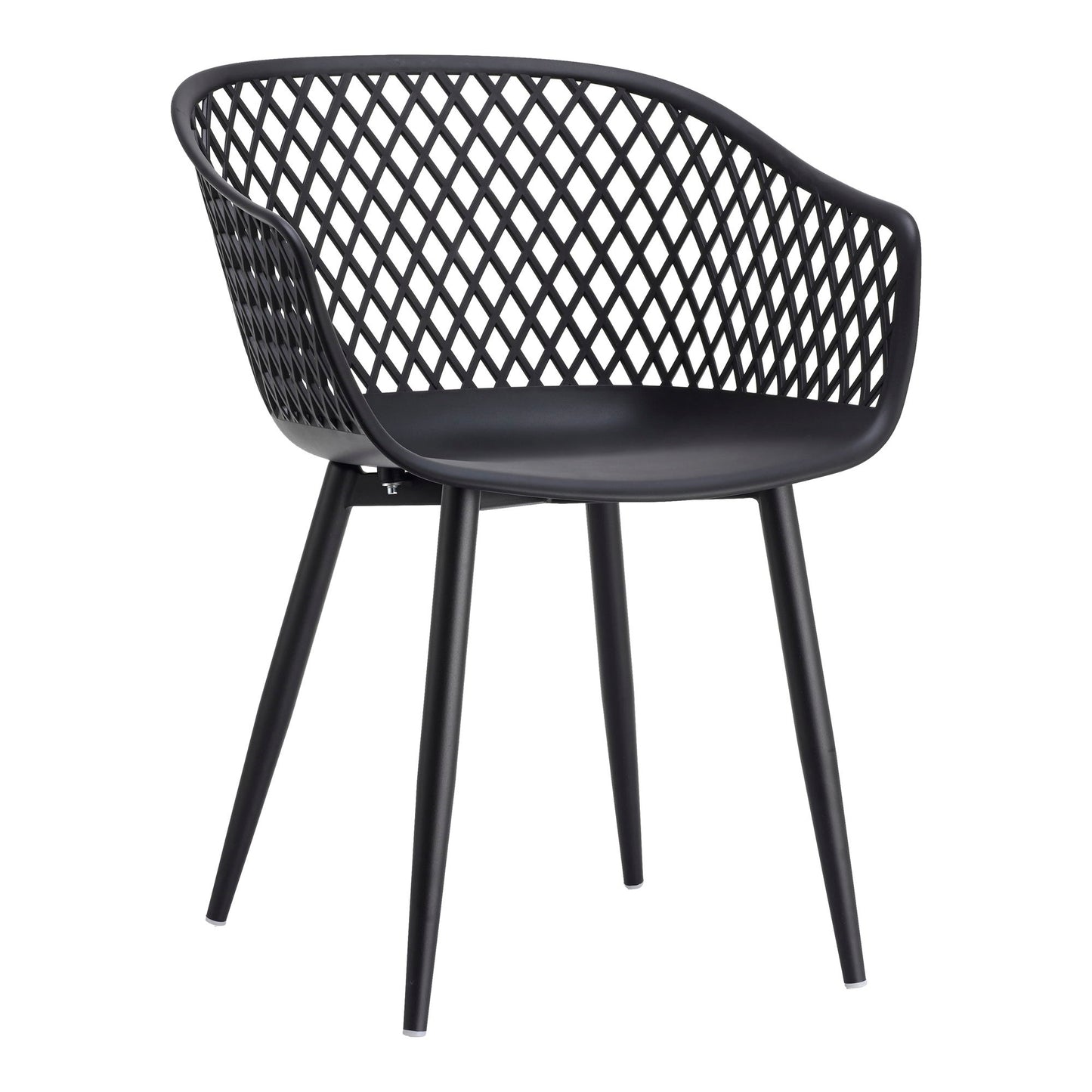 Piazza - Outdoor Chair (Set of 2) - Black