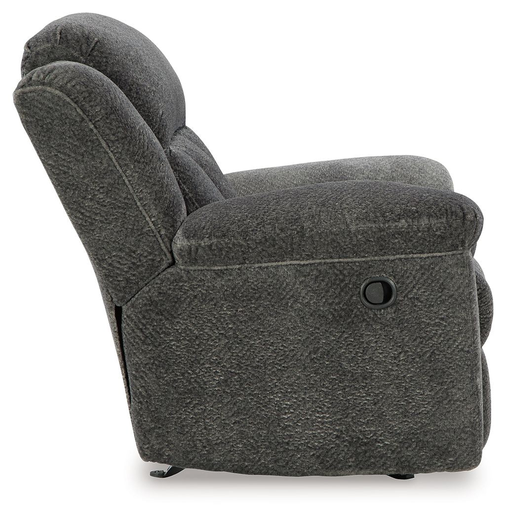 Frohn - Graphite - Rocker Recliner - Fabric