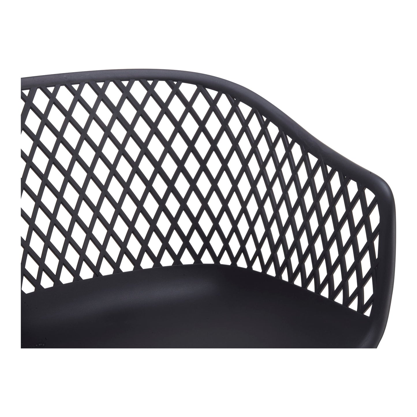 Piazza - Outdoor Chair (Set of 2) - Black