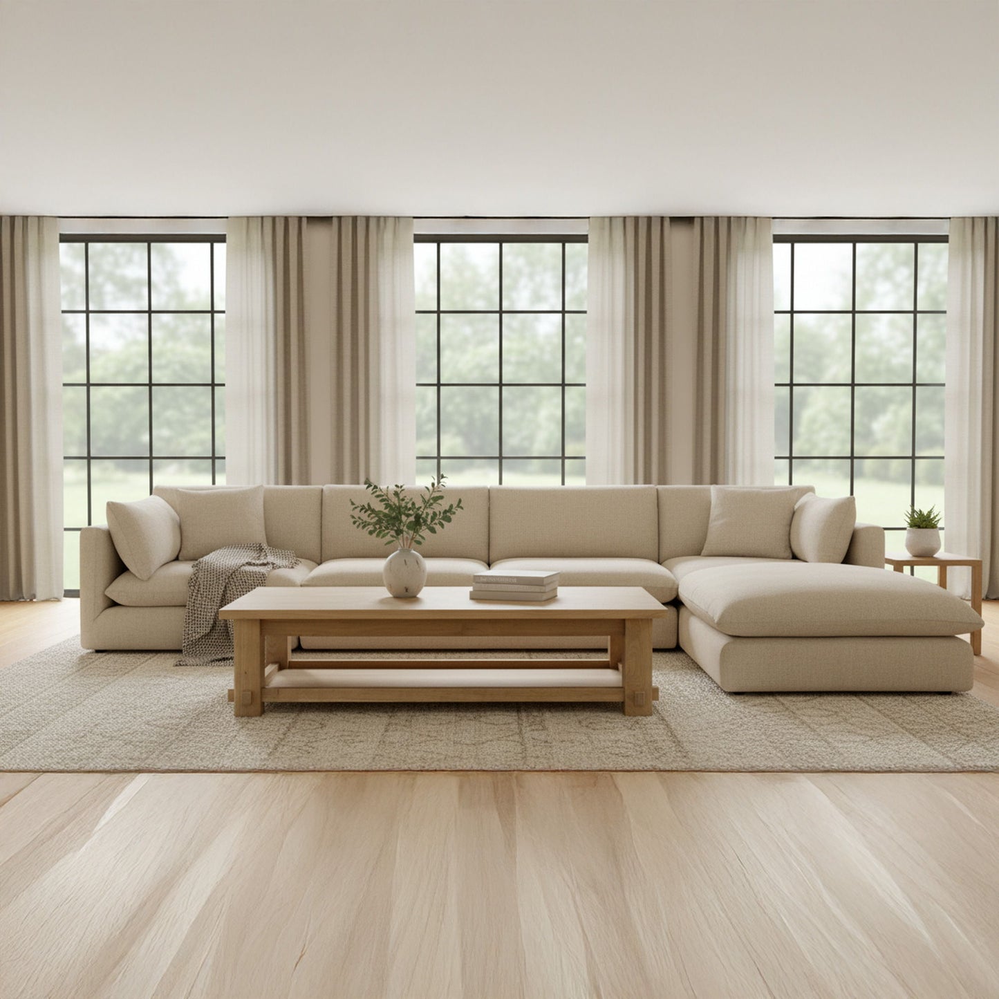 Morey - Coffee Table - Natural