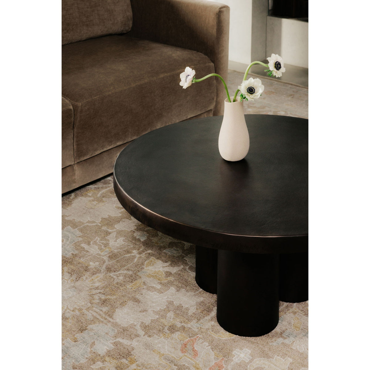 Logan - Outdoor Coffee Table - Black