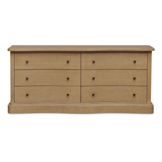 Clarence - 6 Drawer Dresser - Natural
