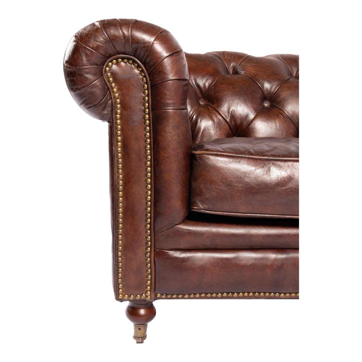 Birmingham - Sofa - Dark Brown Leather
