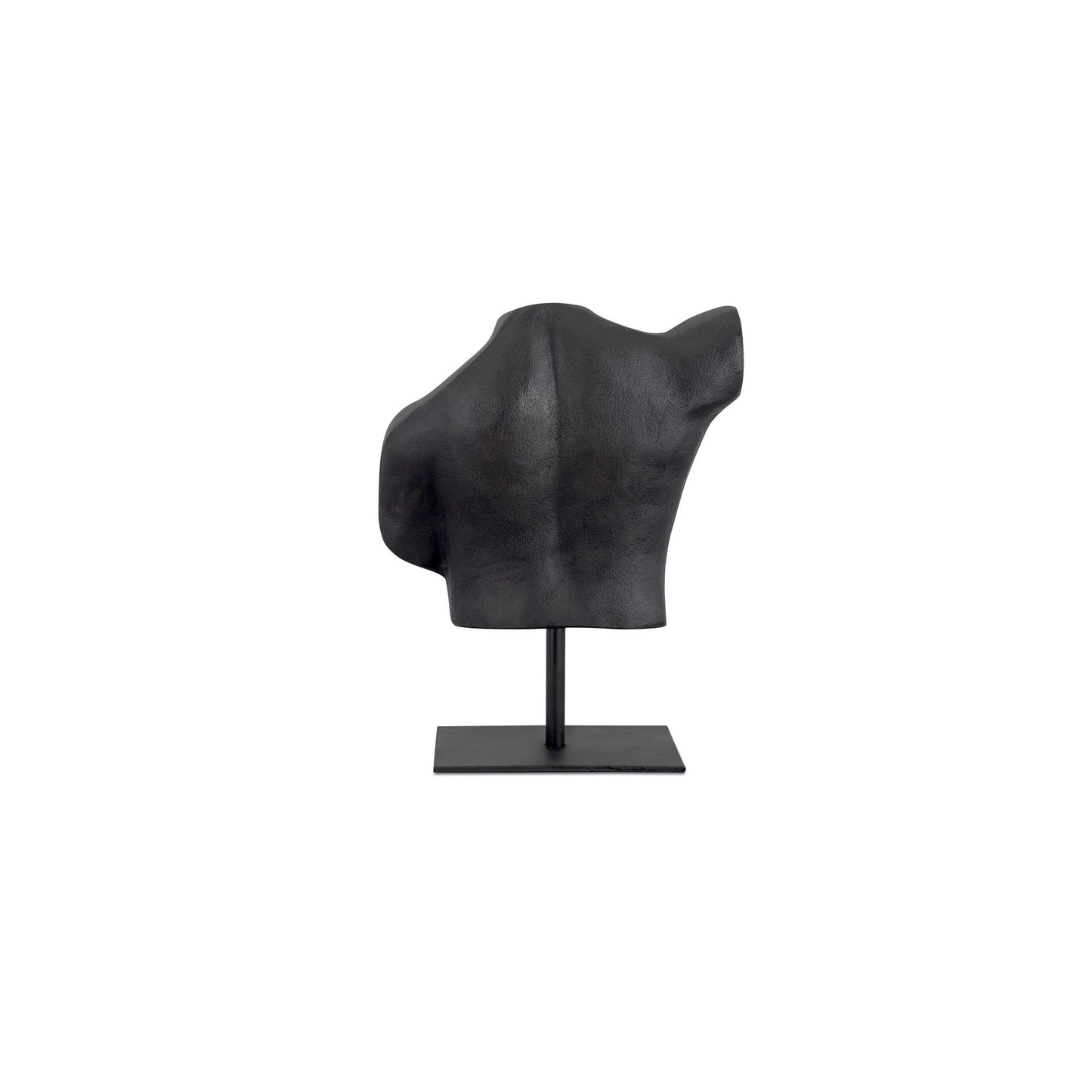 Victor - Cast Alumiinum Sculpture - Aged Black