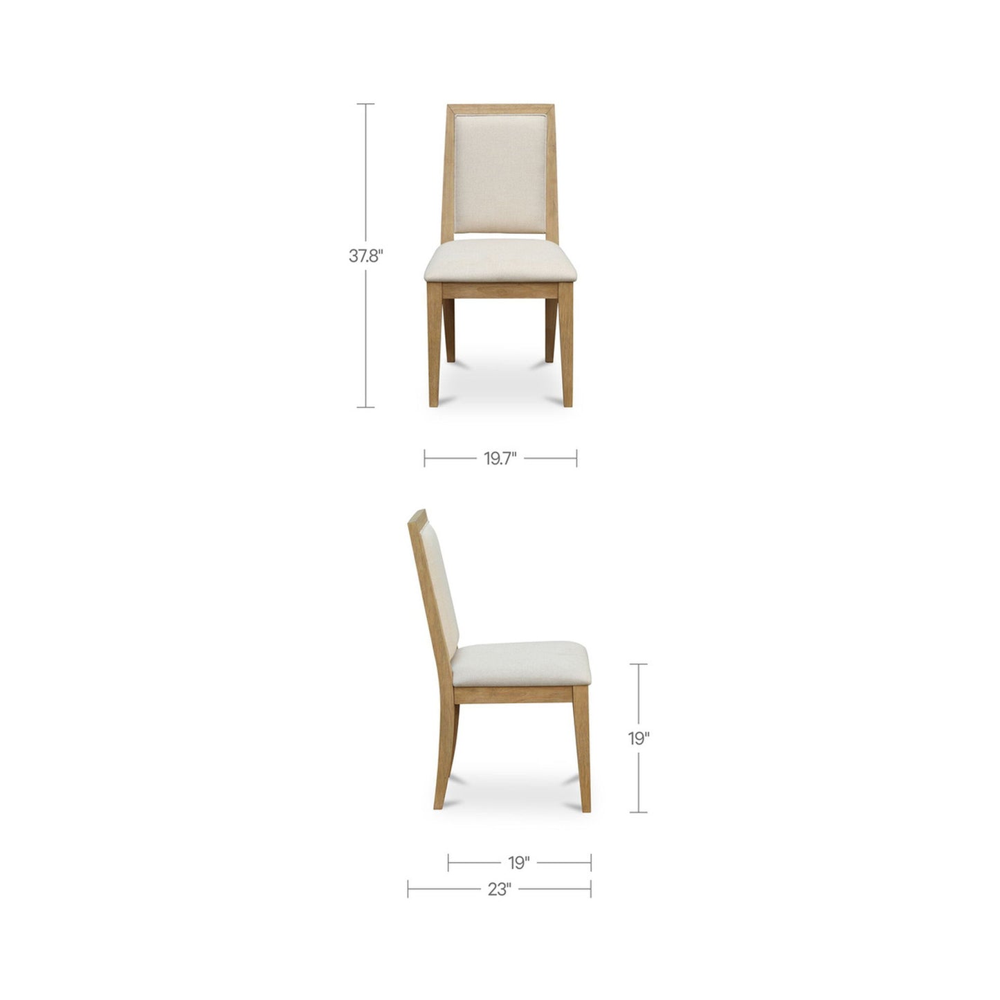 Adrian - Dining Chair (Set of 2) - Beige
