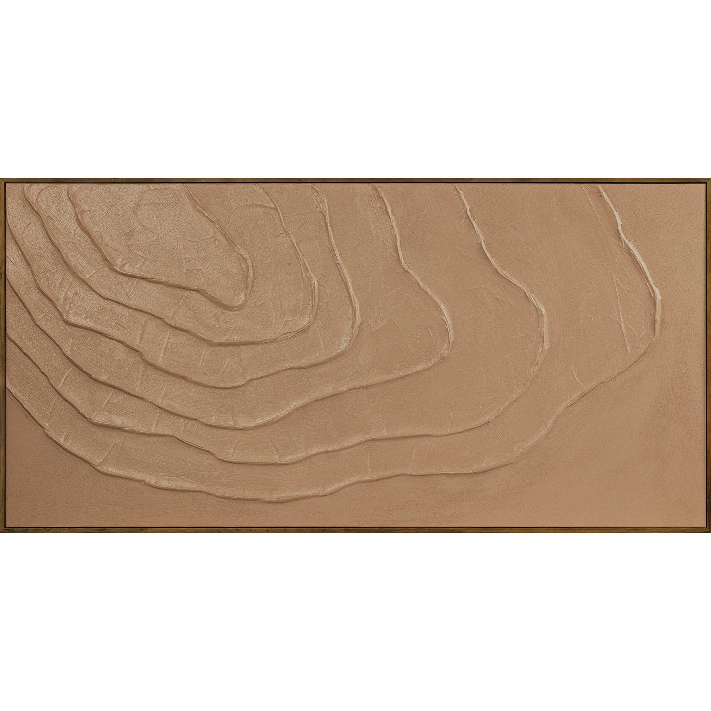 Umbria - Framed Painting - Light Brown