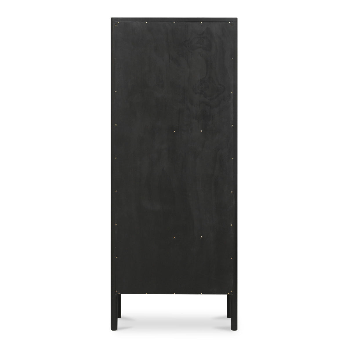 Hannah - Tall Display Cabinet - Black