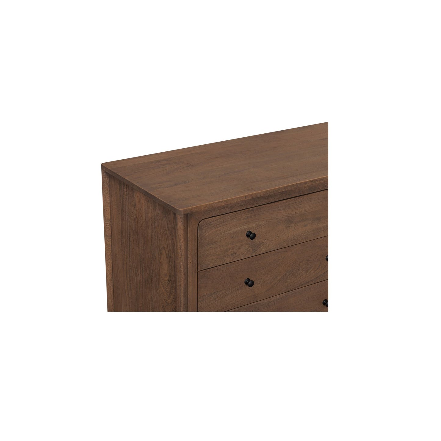 Mabel - 6 Drawer Dresser - Dark Brown