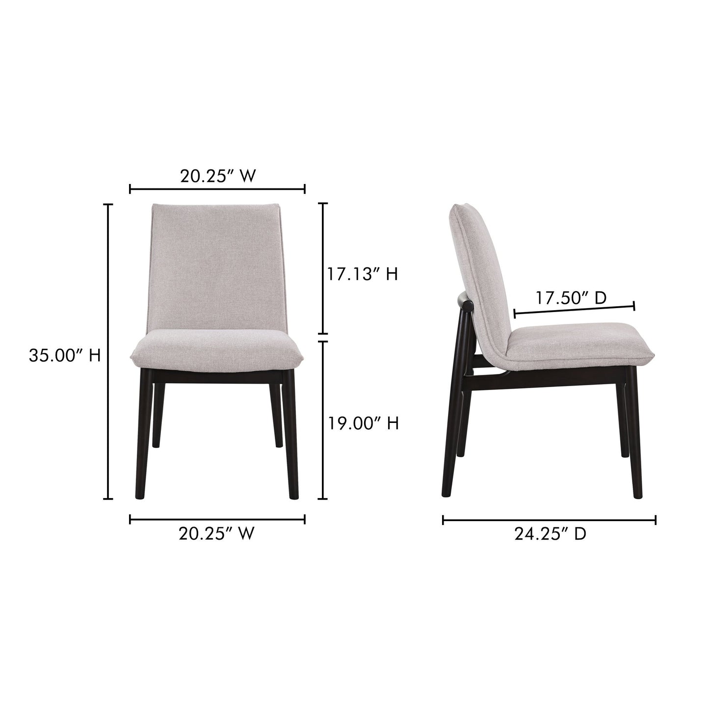 Charlie - Dining Chair (Set of 2) - Beige