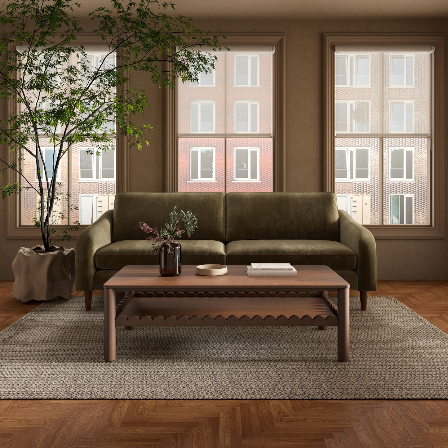 Wiley - Coffee Table - Vintage Brown