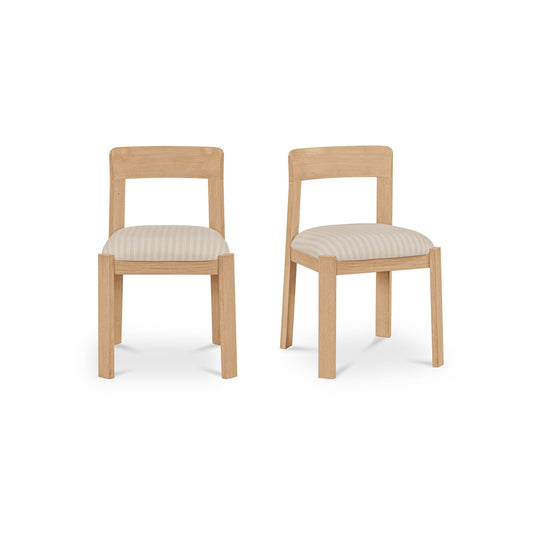 Oli - Dining Chair Stripe (Set of 2) - Multicolor