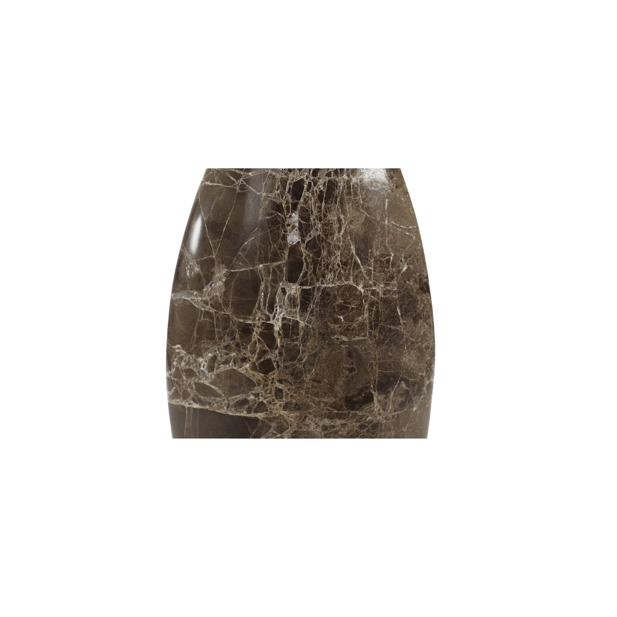 Boda - Sculpture Dark Emperador Marble - Brown