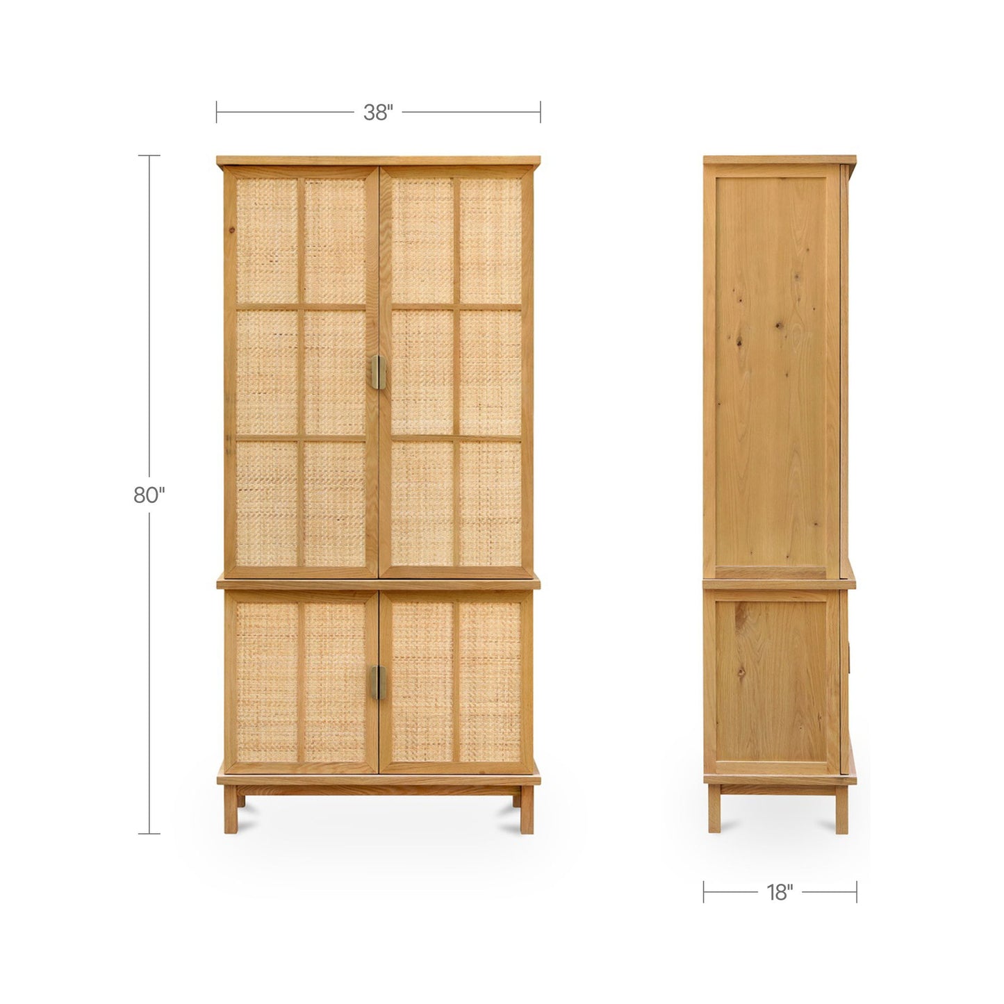 Seymour - Tall Cabinet - Natural