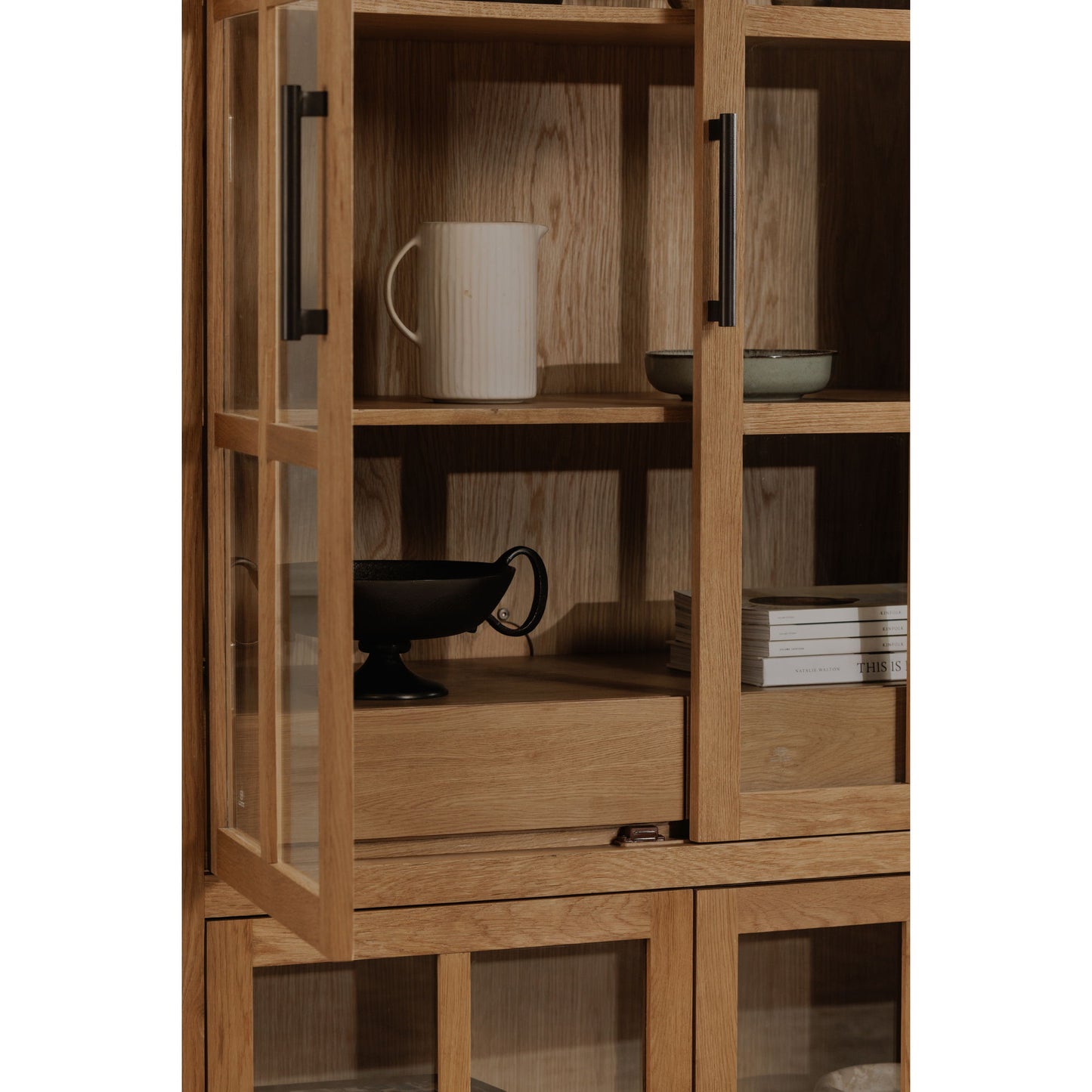 Raymond - Display Cabinet - Light Brown