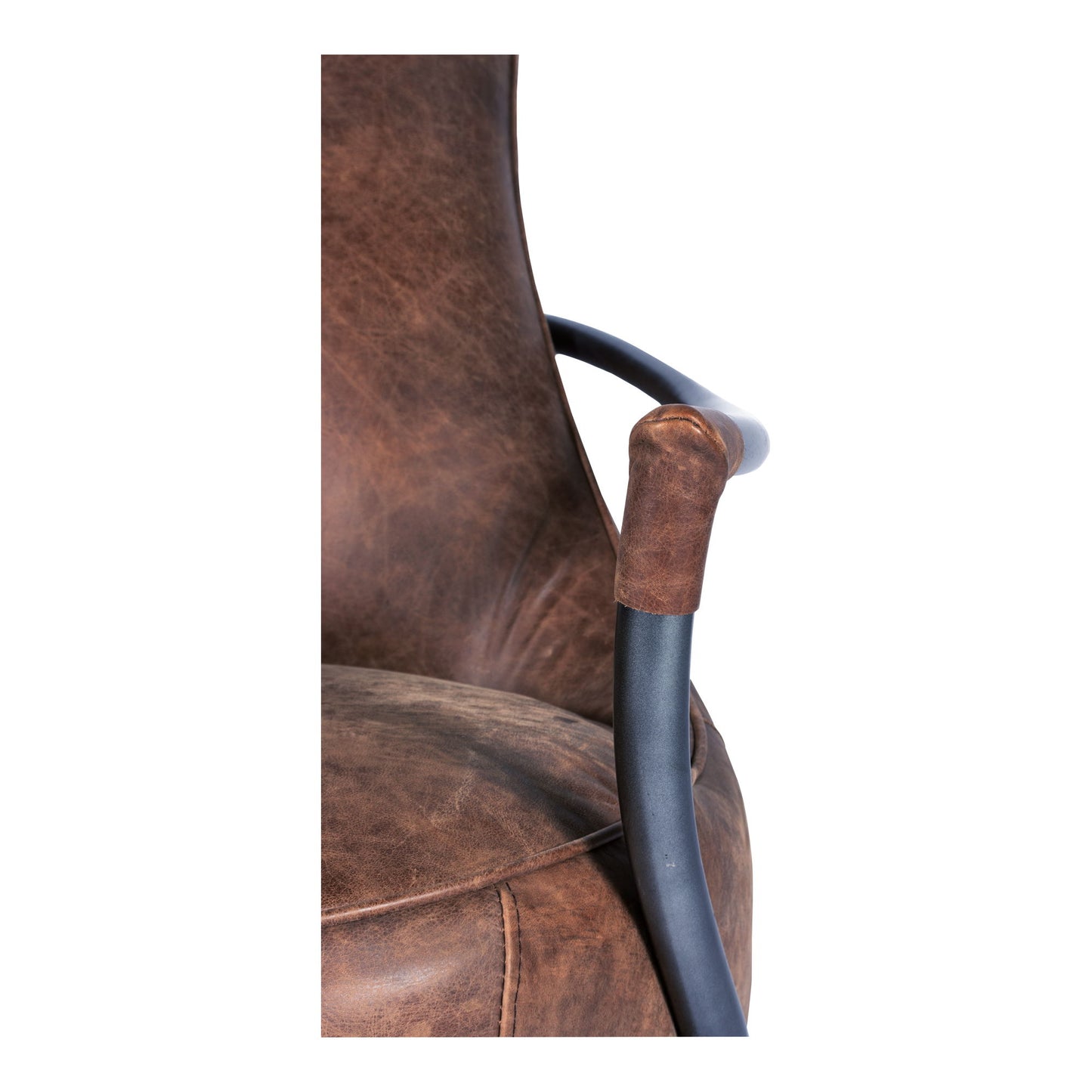 Carlisle - Club Chair - Dark Brown