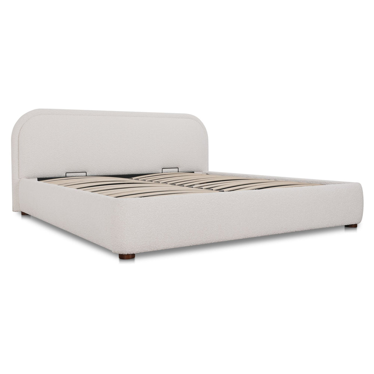 Colin - Queen Storage Bed - Oatmeal
