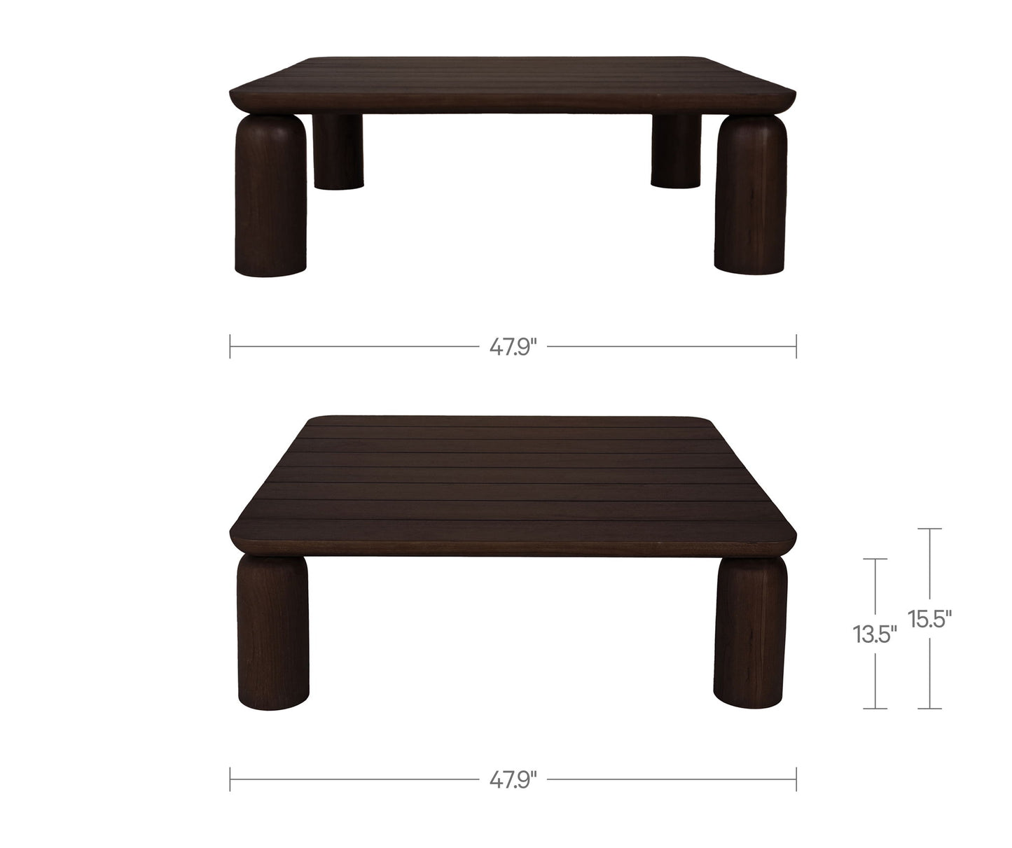 Barclay - Coffee Table - Dark Brown