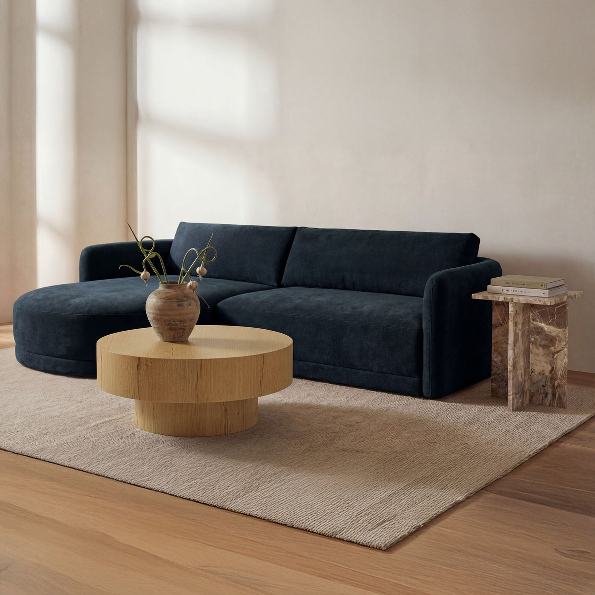 Corey - Coffee Table - Rustic Oak
