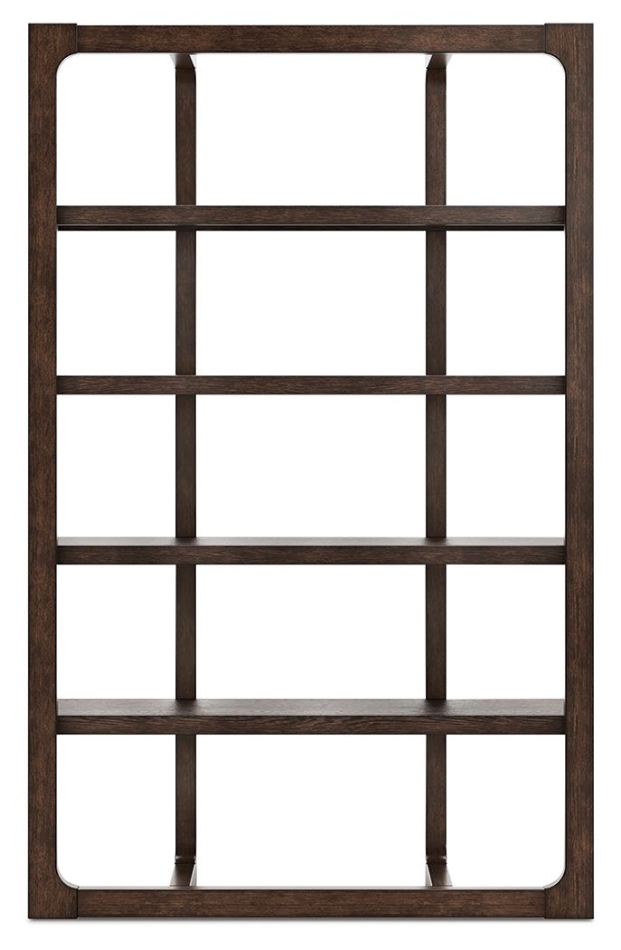 Breckington - Dark Brown - Bookcase