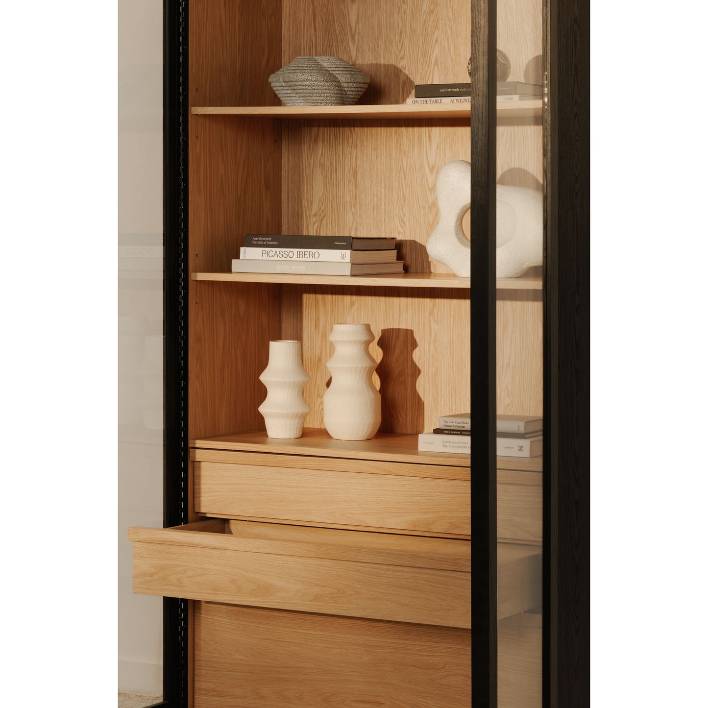 Charlotte - Tall Cabinet - Black