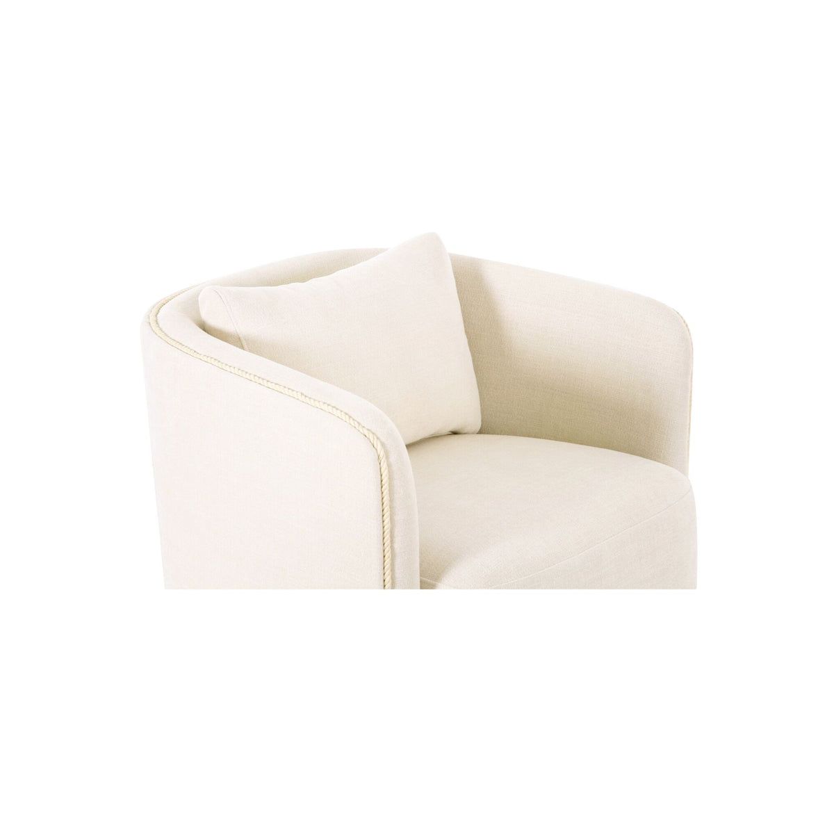 Cecil - Accent Chair - Warm White