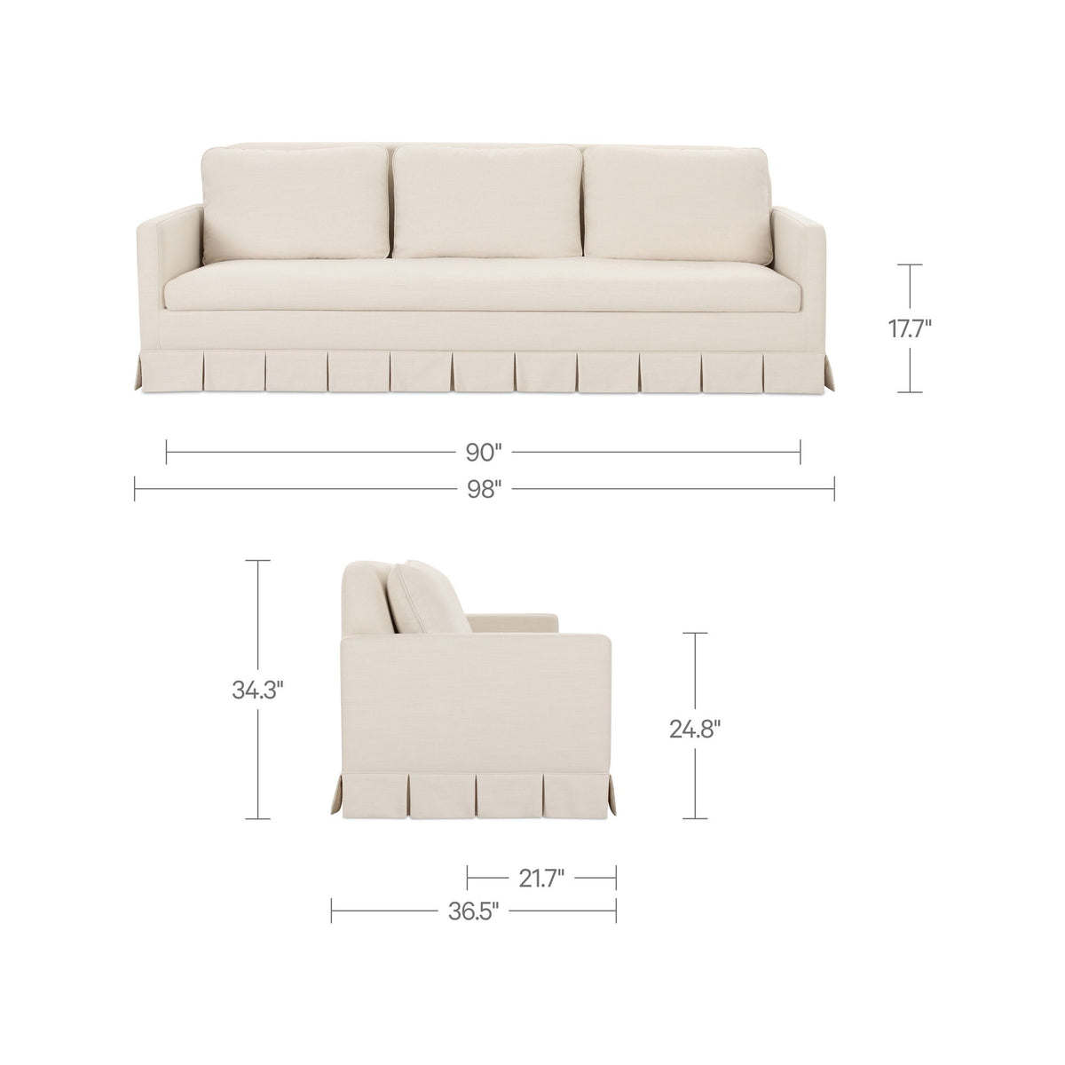 Pellicano - Sofa - Cream